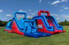 140ft Rugged Warrior Obstacle Course Bounce House Dallas