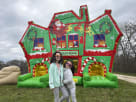 Giant Christmas Inflatable Maze