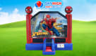 Bounce House Spiderman theme