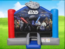 15 x 15 Star Wars Bounce House