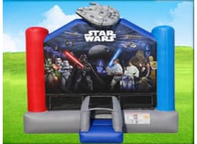 15 x 15 Star Wars Bounce House