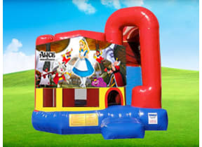 4in1 Alice in Wonderland Combo w/ (Dry or Wet/Water Slide)