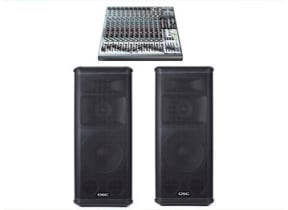 Large PA Audio Sound System