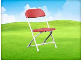 Red Kids Folding Chairs