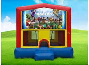 13x13 Roblox Bounce House Moonwalk