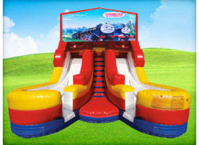 16ft Double Lane Thomas the Train w/ (Dry or Wet/Water Slide)