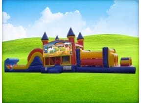 50ft Unicorn Obstacle (Dry or Wet/Water Slide)