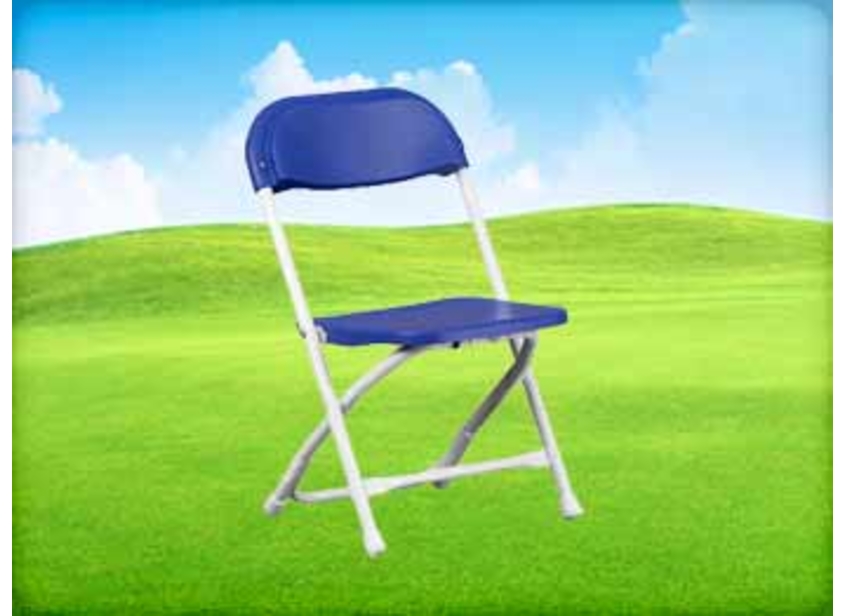Houston, TX Blue Kids Chair Rentals Sky High Party Rentals