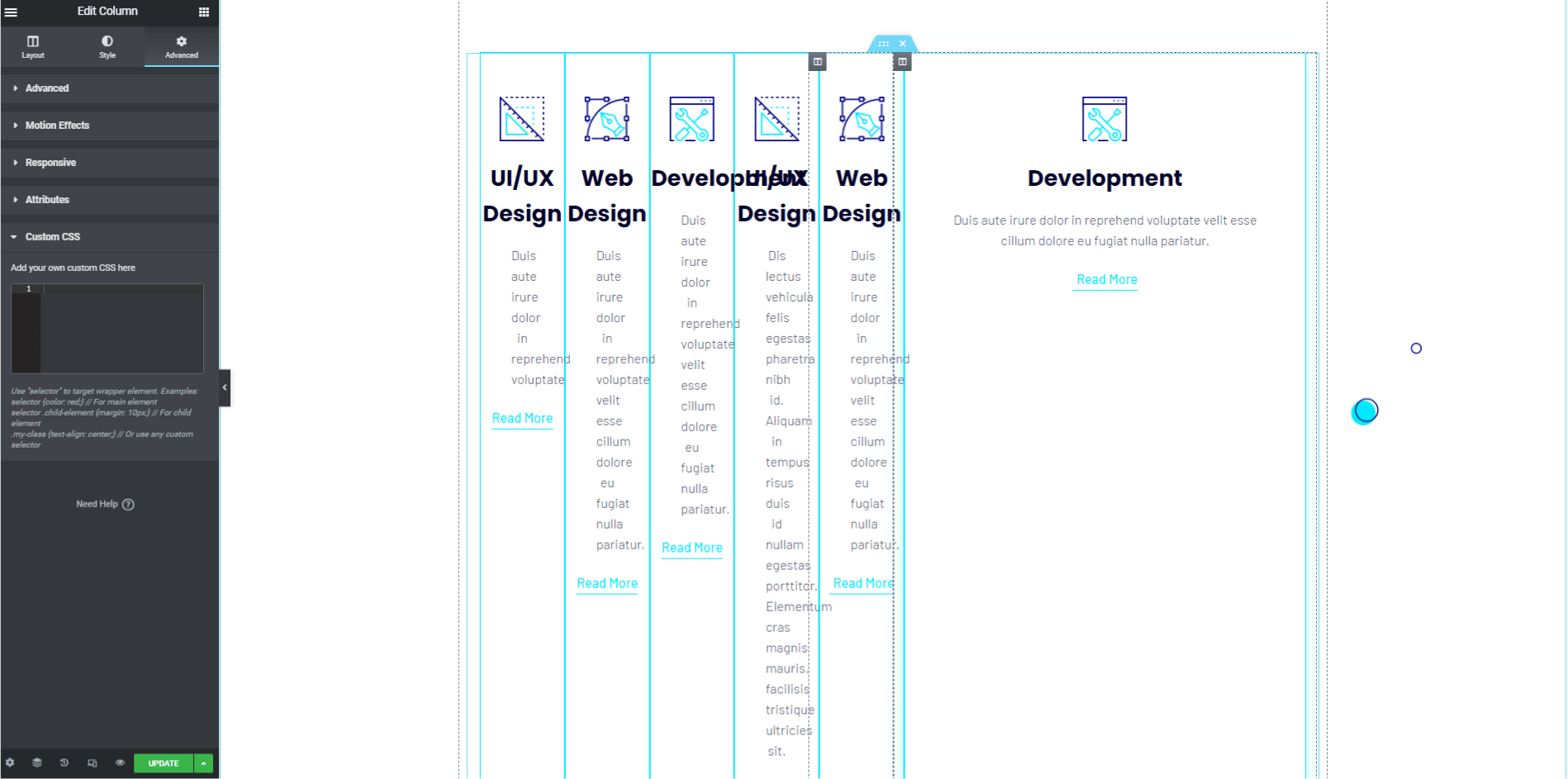 Smarative How To Equal Height Columns on Elementor Page Without