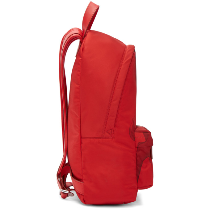 GIVENCHY Red Bambi Print Small Backpack Bag | ModeSens