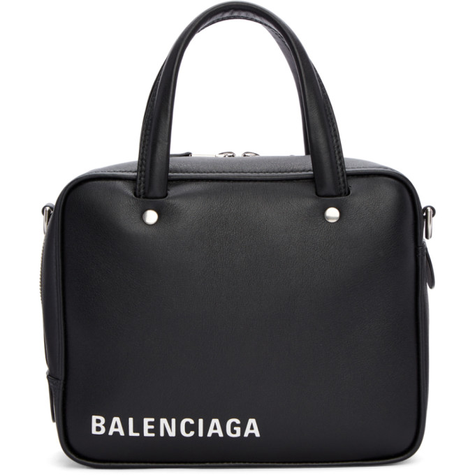 BALENCIAGA BALENCIAGA BLACK EXTRA SMALL SQUARE BAG