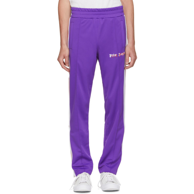 PALM ANGELS PALM ANGELS PURPLE PLAYBOI CARTI EDITION DIE PUNK TRACK PANTS