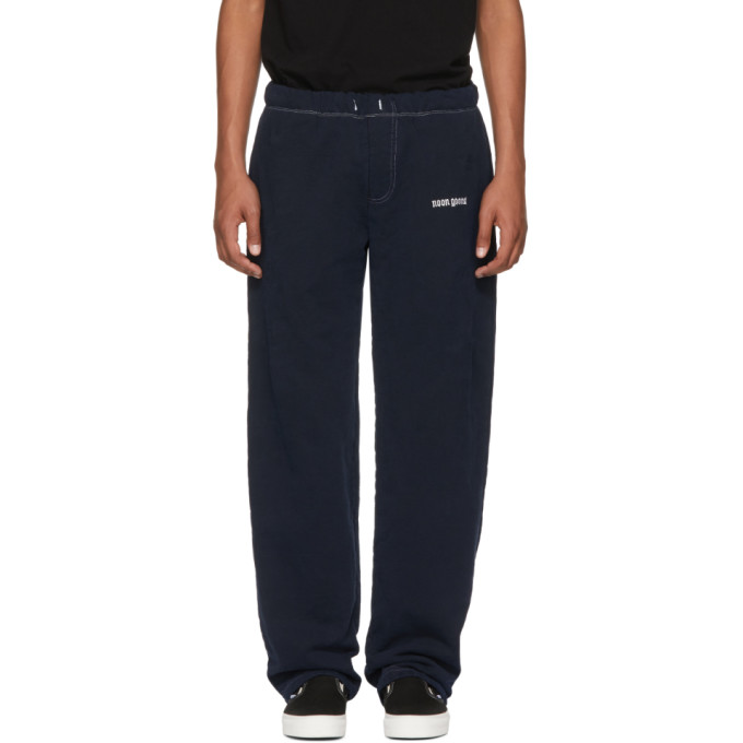 NOON GOONS NOON GOONS SSENSE EXCLUSIVE NAVY ICON LOUNGE PANTS