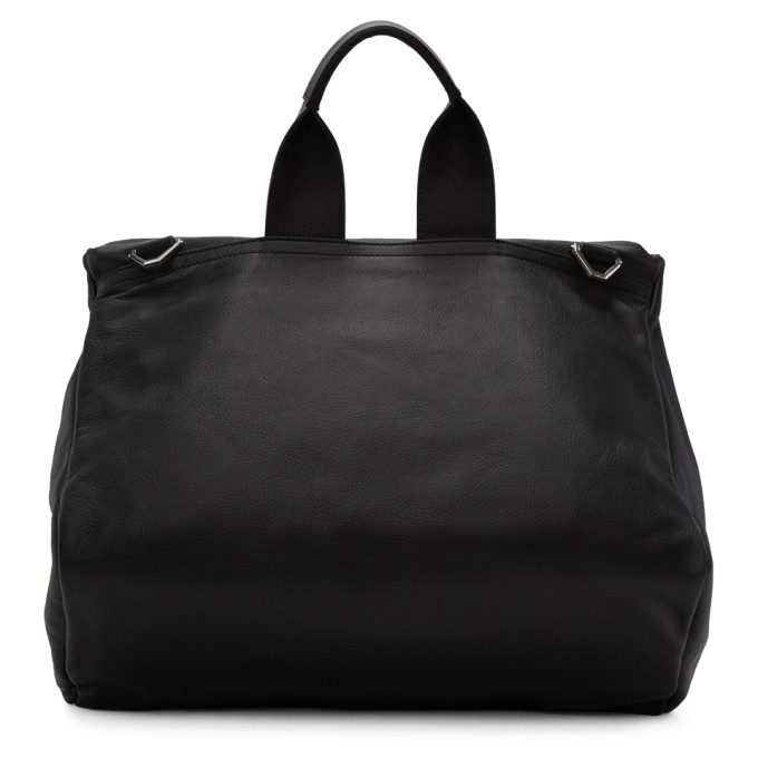 GIVENCHY Men'S Pandora Leather Crossbody Bag, Black | ModeSens