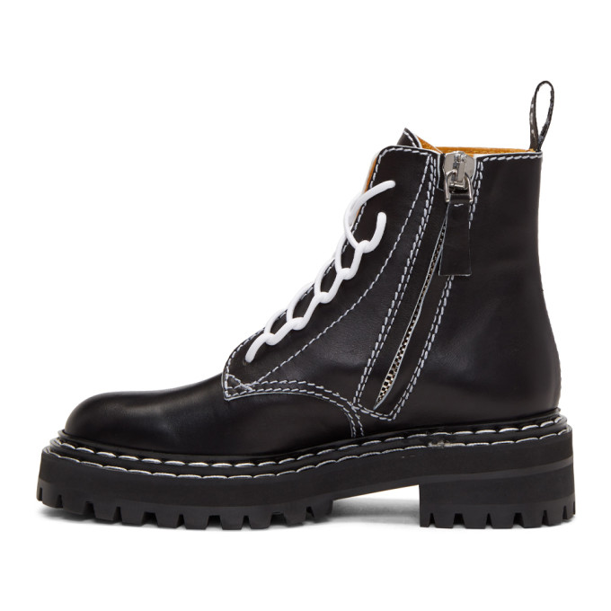 proenza schouler lace up boots