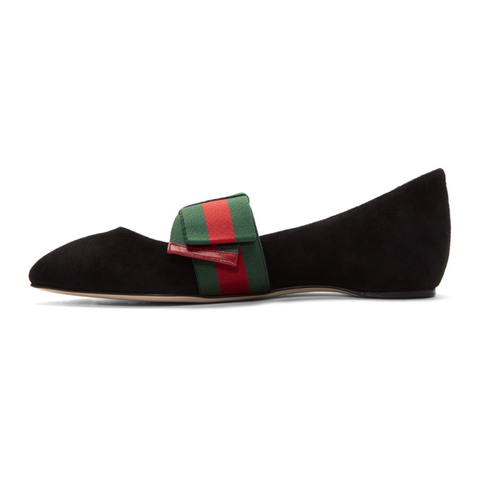 gucci flats bow