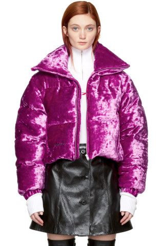 MISBHV - Pink Velour Down Jacket