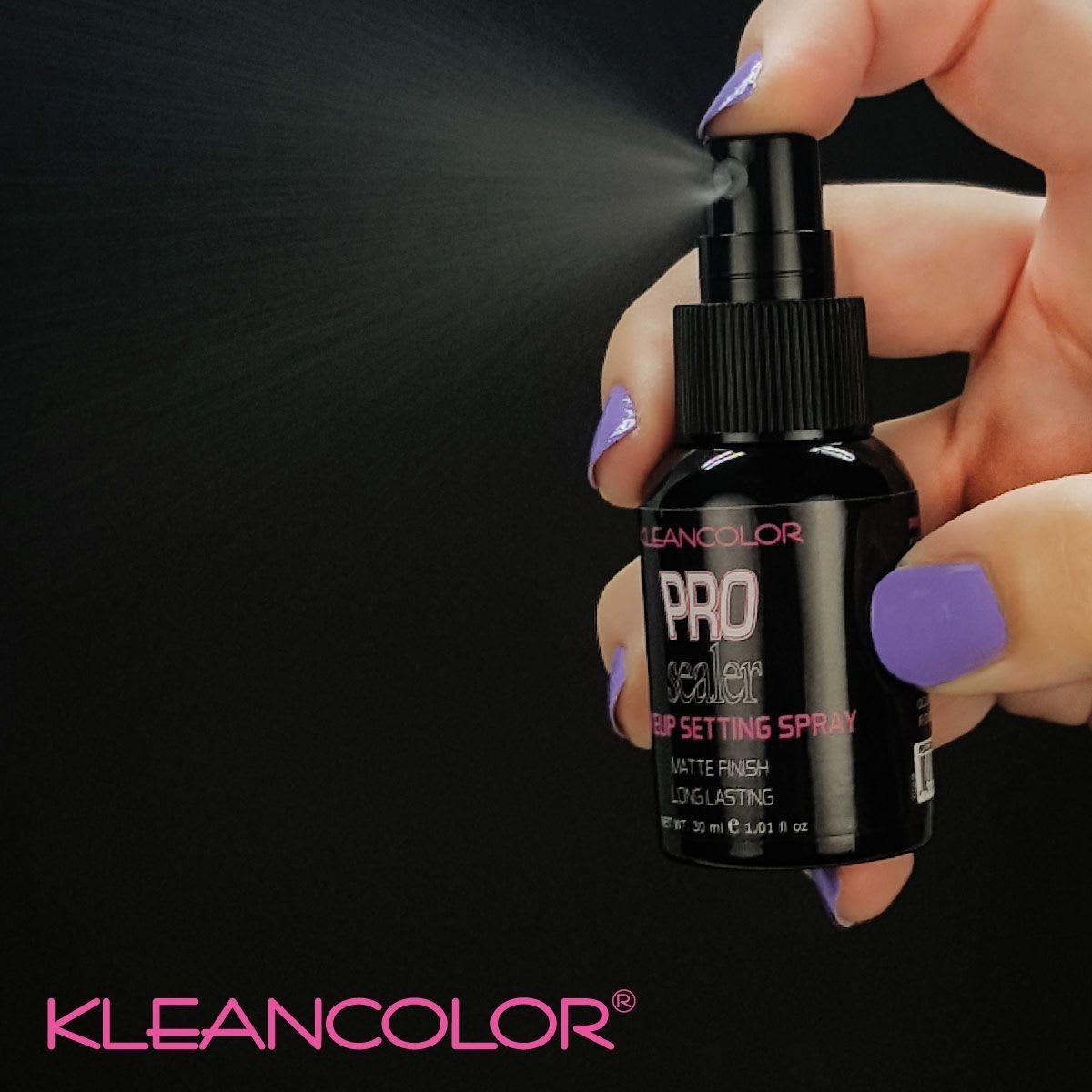 Kleancolor Pro Sealer VS L.A. Girl Pro setting HD Matte Finish Setting Spray