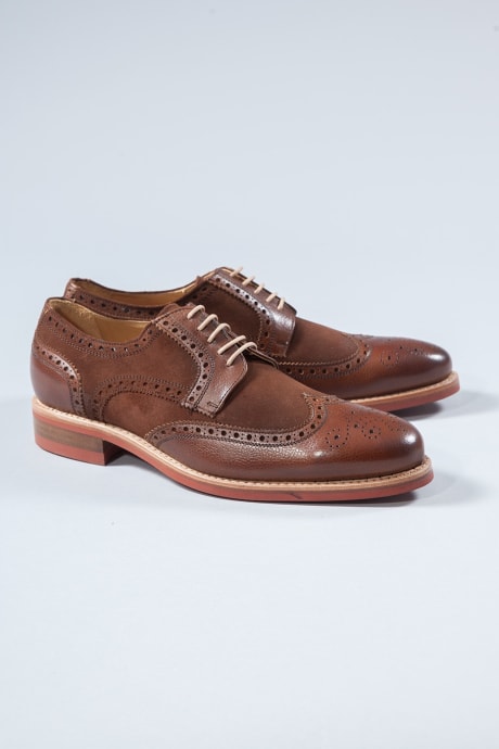 Trouva: Berwick Brown Suede And Leather Brogues