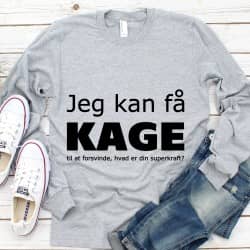 Jeg kan få kage til at forsvinde - strygemærke