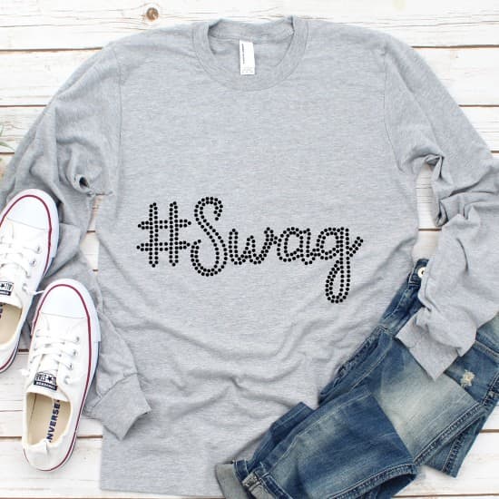 Holografisk SWAG - strygemærke