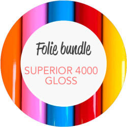 Vælg 10 Farver  - SUPERIOR 4000 Gloss skilte vinyl bredde 61cm