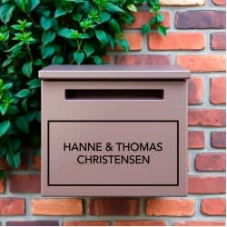 Postkasse sticker # 17