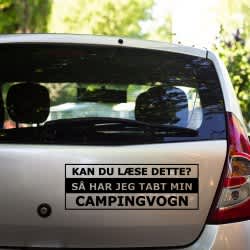 Kan du læse dette - sticker