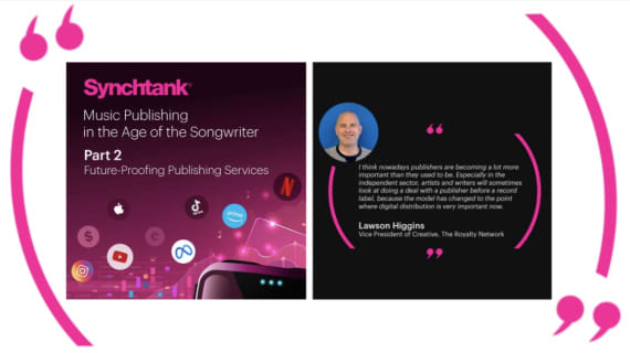 RoyNet&#39;s VP of Creative, Lawson Higgins, featured in report from Synchtank