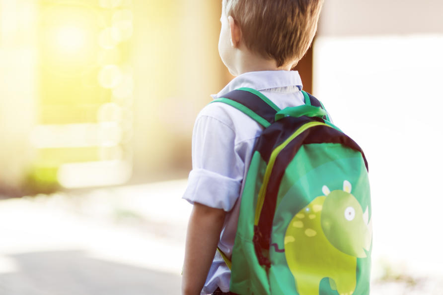 First day of school hot sale backpack