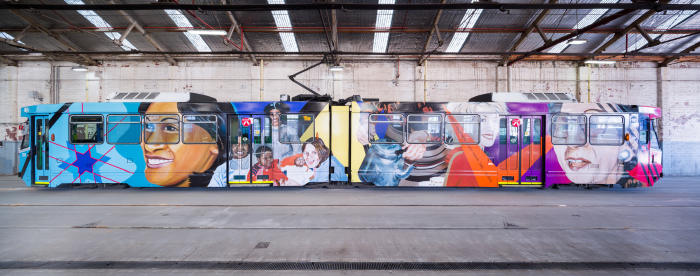 Jon Cattapan Artist On His Melbourne Art Tram Pursuit By The