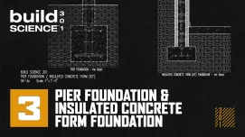 Ep. 3 - Pier Foundation & Insulated Concrete Form Foundation