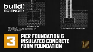 Ep. 3 - Pier Foundation & Insulated Concrete Form Foundation