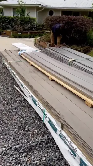 Fresh Entrega of Azek Timbertech Deck