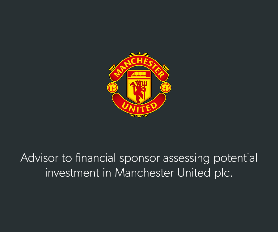 Advisor to financial sponsor assessing potential investment in Manchester United plc.