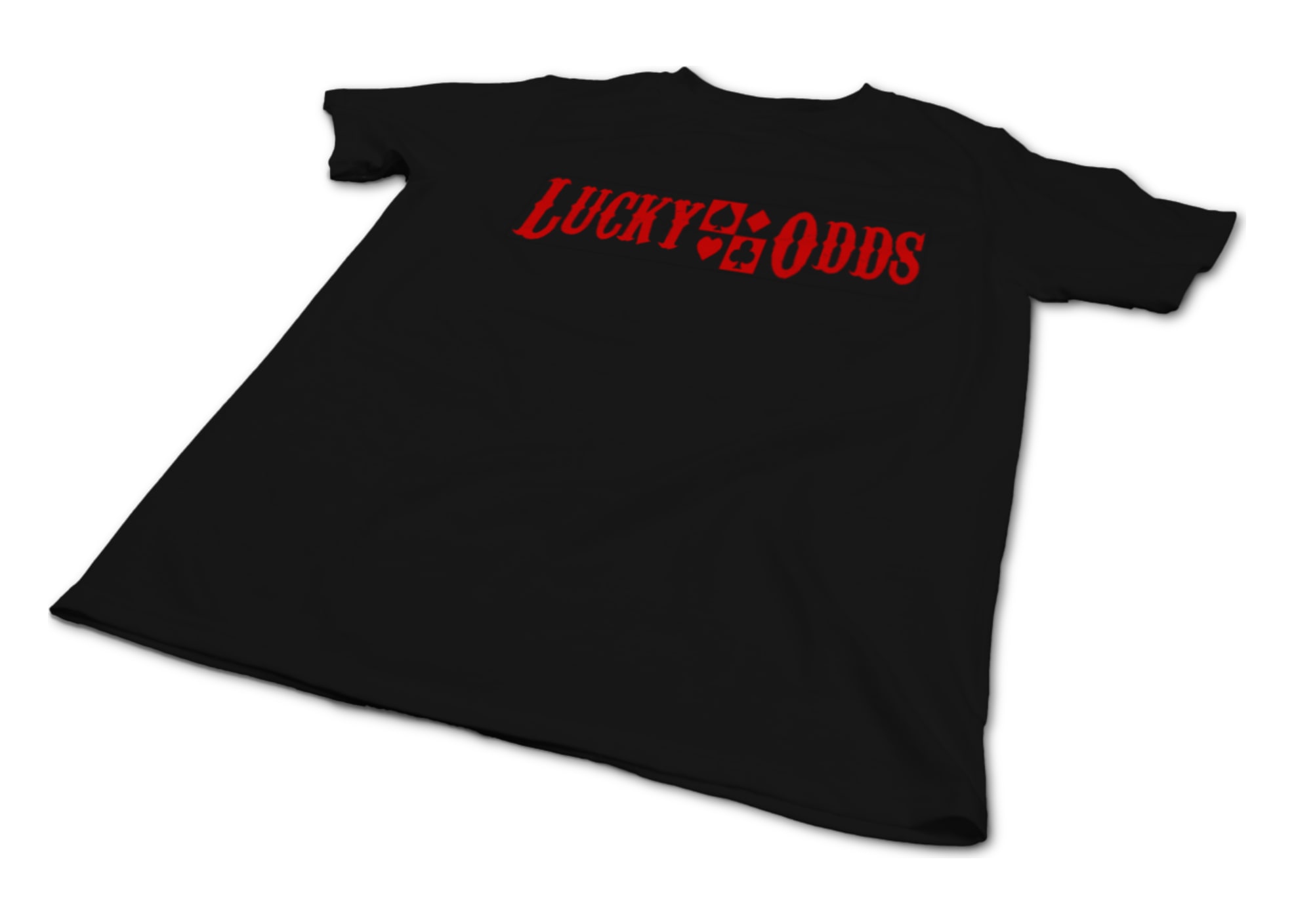 Lucky odds card suit tee 1478817620