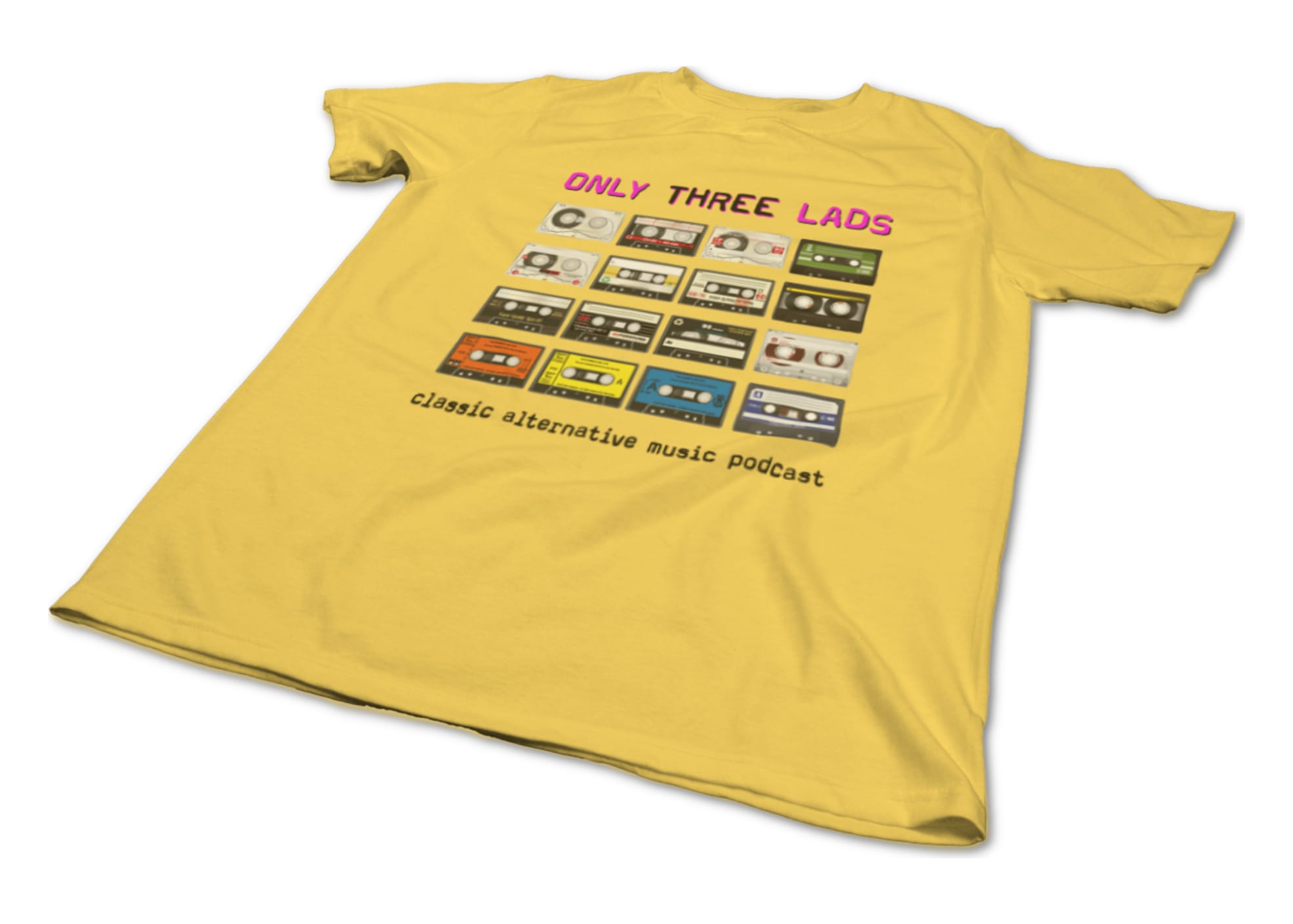 Only three lads o3l   tapes  yellow  1617063067