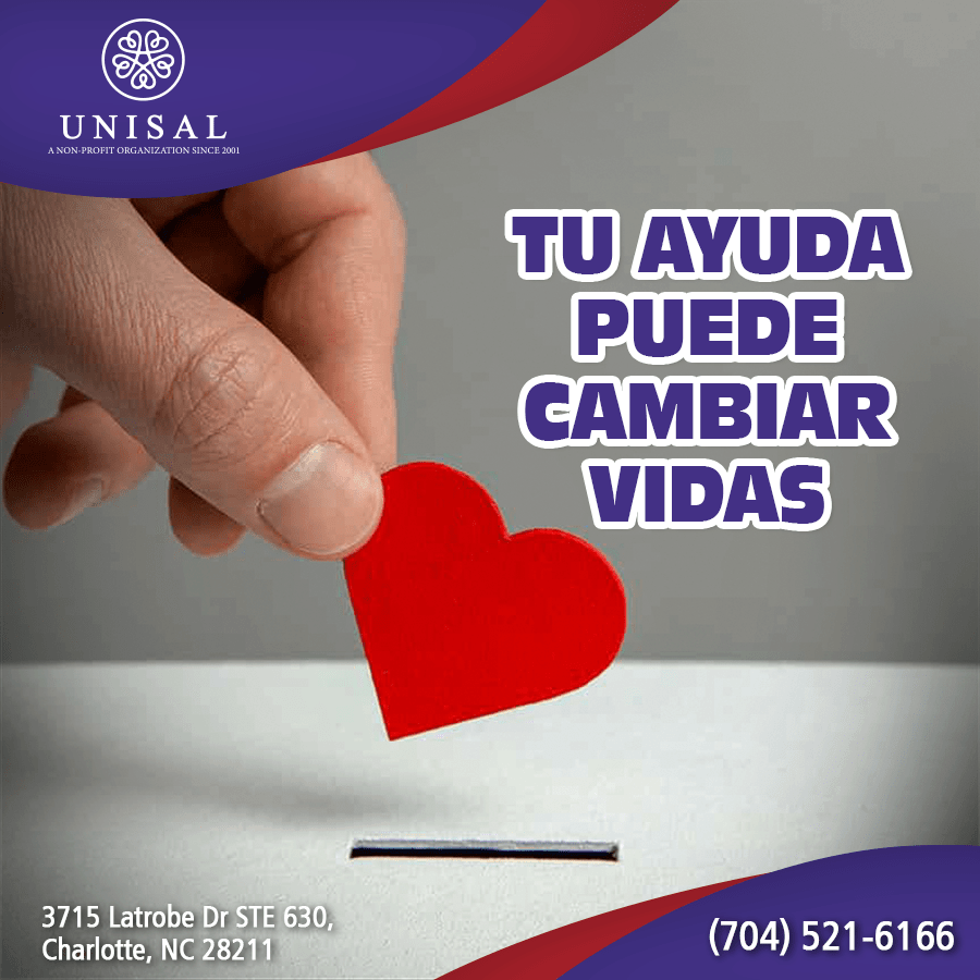 Cada ayuda cuenta!