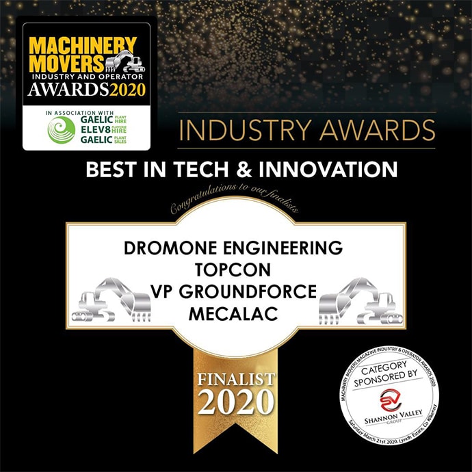 Groundforce Shortlisted in Machinery Movers Awards