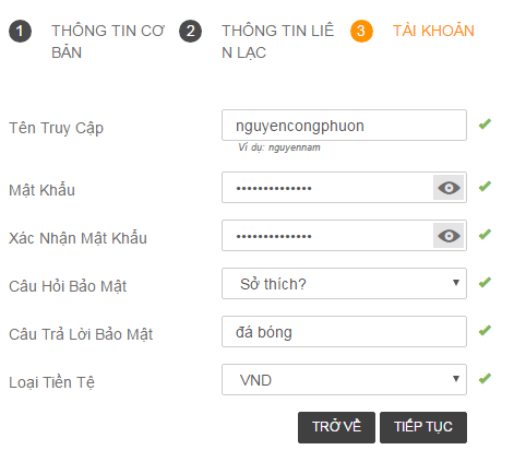 Thông tin đăng nhập 188bet