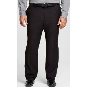 Men S Big Tall Classic Fit Suit Pants Merona Black 48x32 From