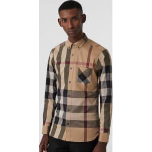 burberry button down