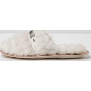 slippers river island womens