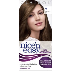 Nice N Easy No Ammonia Shade 76 Light Golden Brown Hair Colour