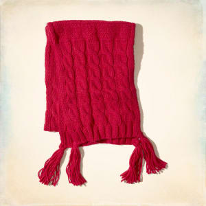 Textured Knit Scarf From Hollister Co
