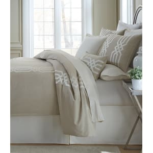 Southern Living Tynedale Embroidered Chambray Duvet Mini Set From