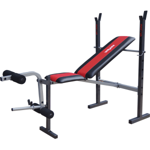 Innova Fitness Wbx200 Deluxe Adjustable Weight Bench With Bar