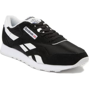 womens reebok classic nylon athletic shoe