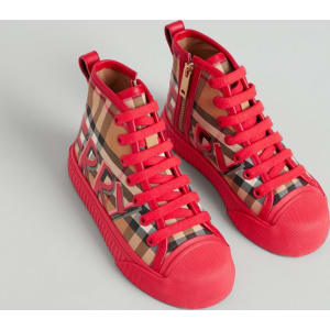 burberry shoes red