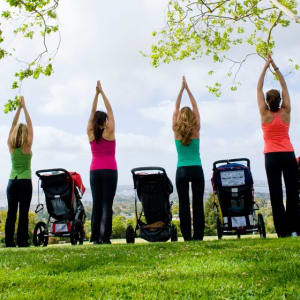 FIT4Mom Stroller Stride Class